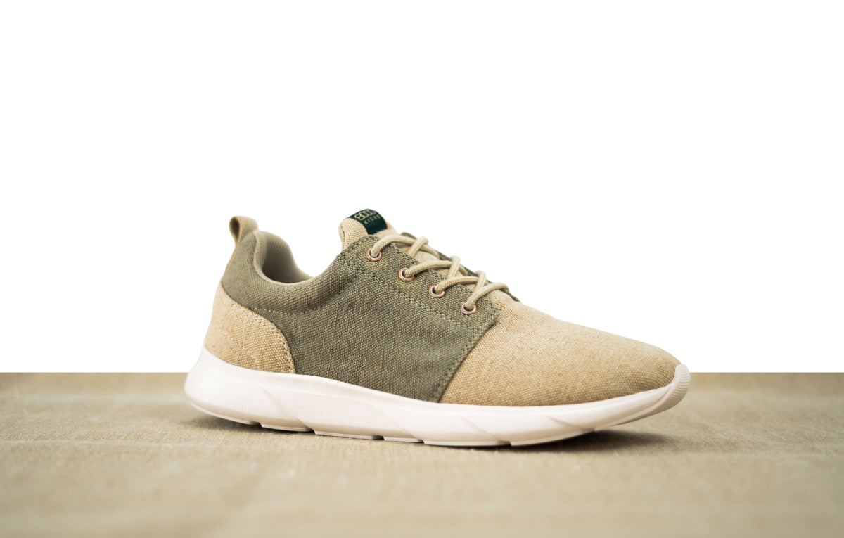 Men's black hemp sneakers by physiotherapists [Free Exchange]